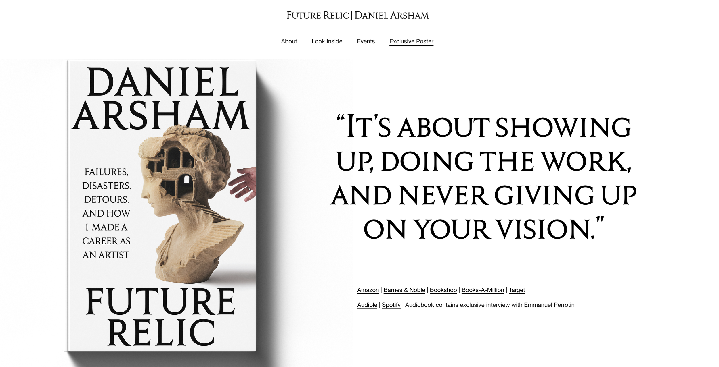 Preorder Posters — Future Relic | Daniel Arsham